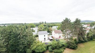 Ausblick vom Wohnzimmer 